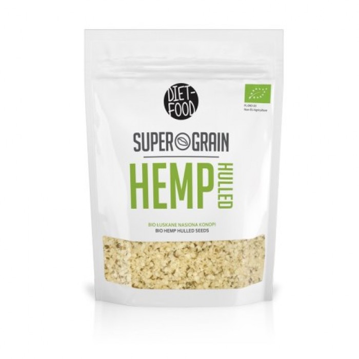 Конопля с биологической шелухой Diet food, 200 г Конопля с биологической шелухой Diet food, 200 г